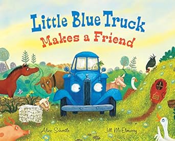 Little Blue Truck Makes a Friend Book Review