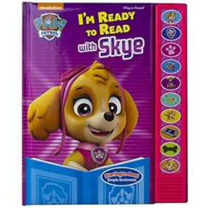 PAW Patrol - I'm Ready to Read with Skye - Interactive Read-Along Sound Book - Great for Early Readers - PI Kids