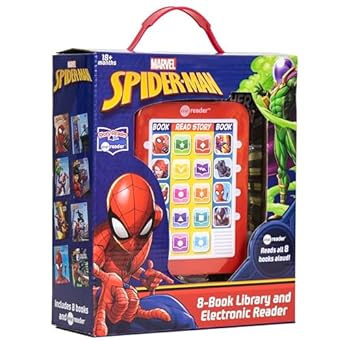 Marvel - Spider-man Me Reader Electronic Reader and 8 Sound Book Library - PI Kids